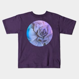 Echeveria succulent plant Kids T-Shirt